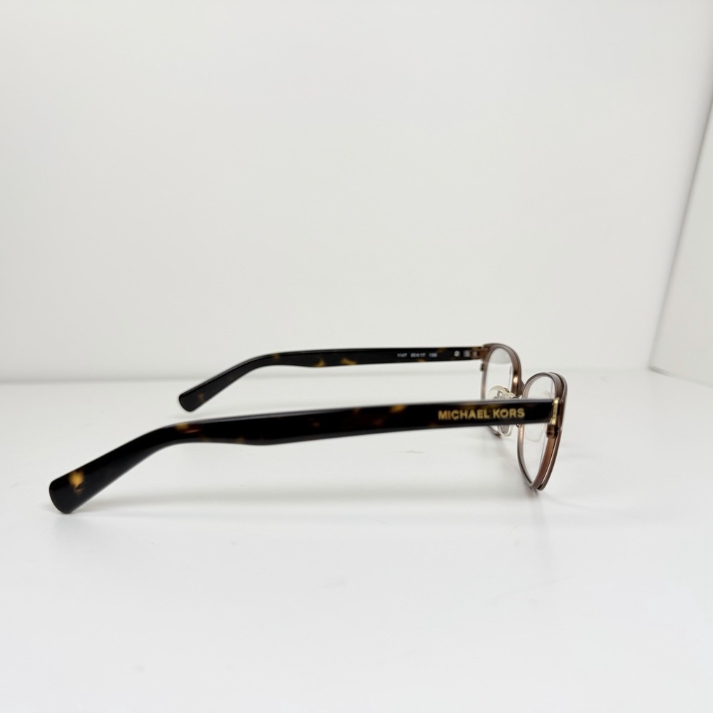 Michael Kors MK3014 Sybil 1147 Bronze Tortoise Eyeglasses Frames 50-17-135 - Picture 7 of 11